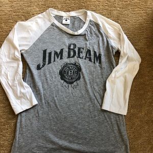 Jim Beam 3/4 Sleeve T-shirt